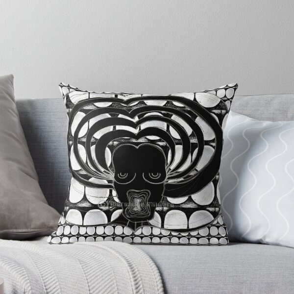 Item preview, Woman's head I designed and sold by MAMA LXXVIII: Art by Marsailhe Milward.