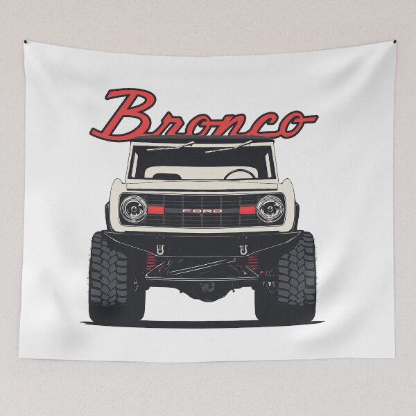 Item preview, Vintage lifted Ford Bronco designed and sold by blackdogshop.