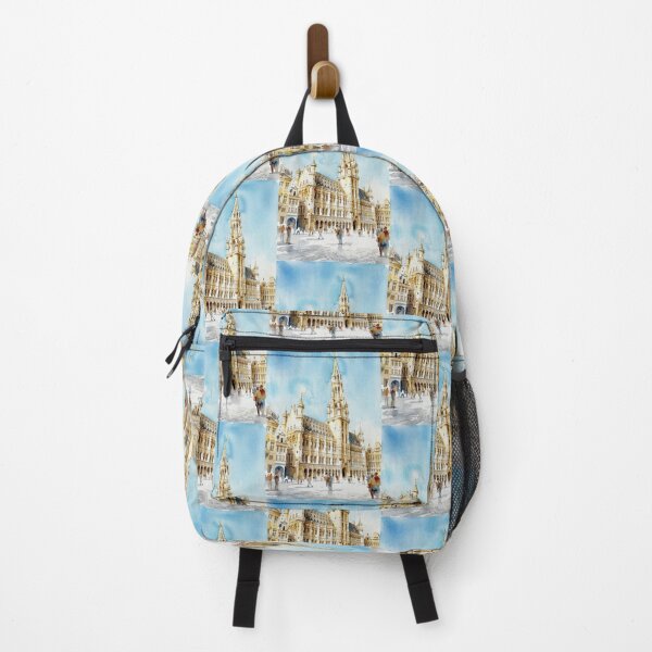 Item preview, Brussels Grand Place Watercolor designed and sold by caracatita75.