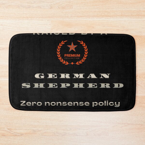 Item preview, Built Different Raised by a German Shepherd Shirt – Zero Nonsense Policy Dog Lover Gift designed and sold by InkWaveX.