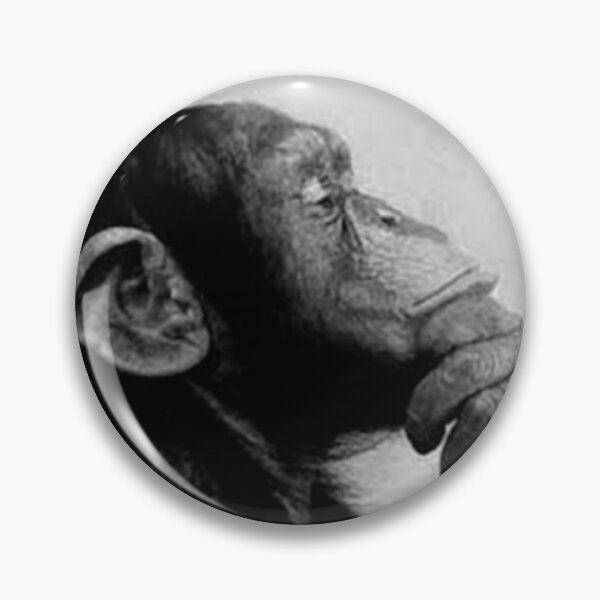 Item preview, Monkey thinking designed and sold by KUYISTY.