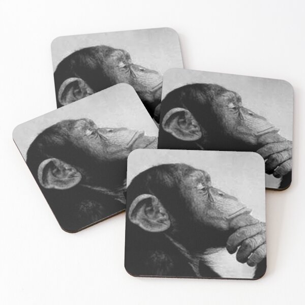 Item preview, Monkey thinking designed and sold by KUYISTY.