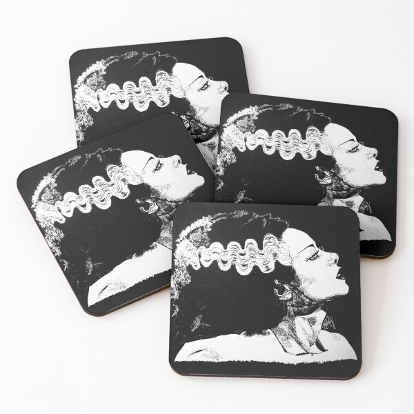Item preview, Bride of Frankenstein Gothic Horror Art designed and sold by JinxiesWorld.