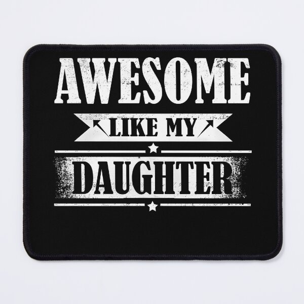 Item preview, awesome like my daughter super dad designed and sold by LiviuGligoros.
