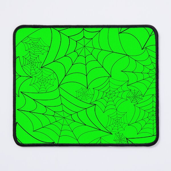 Item preview, spiderweb halloween gothic spider web acid green designed and sold by Gossip Rag.