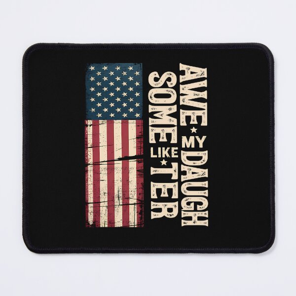 Item preview, awesome like my daughter flag american designed and sold by LiviuGligoros.