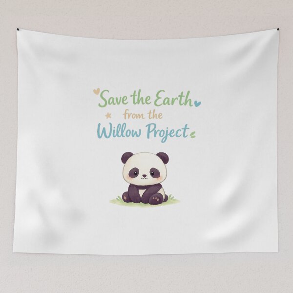 Item preview, Save The Earth From The Willow Project designed and sold by LuveraxArt.
