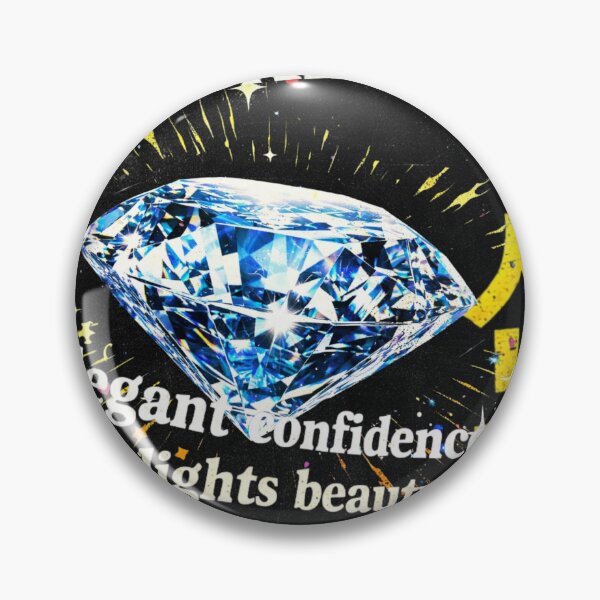 Item preview, Secret Elegant Confidence Kpop Grunge Aesthetic Diamond Fanart Design designed and sold by CaroKPOP.