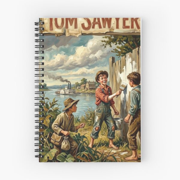 Item preview, Twain’s World: Stylized Americana Storytelling Fine Art designed and sold by Art's Diner.