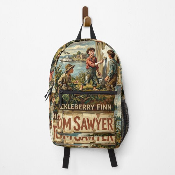 Item preview, Twain’s World: Stylized Americana Storytelling Fine Art designed and sold by Art's Diner.