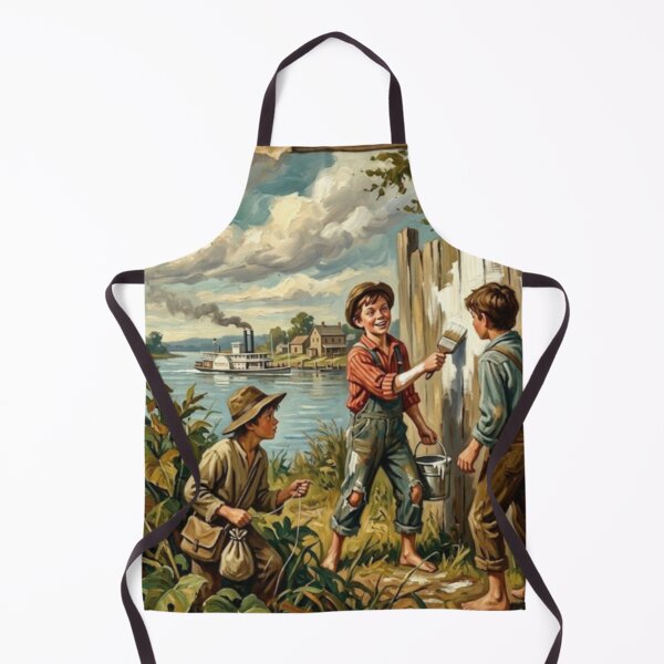 Item preview, Twain’s World: Stylized Americana Storytelling Fine Art designed and sold by Art's Diner.