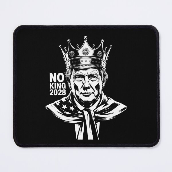 Item preview, No King NYC Street Art Stencil Political Design designed and sold by cabana.space.
