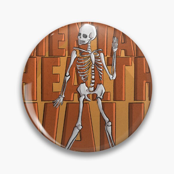 Item preview, Mental Health Walk skeletons  designed and sold by Bookreader123.
