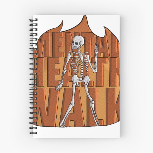 Item preview, Mental Health Walk skeletons  designed and sold by Bookreader123.