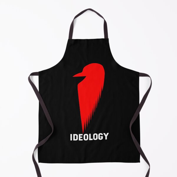 Item preview, Red Bird Silhouette with Ideology – Minimal Statement Design designed and sold by mozou.