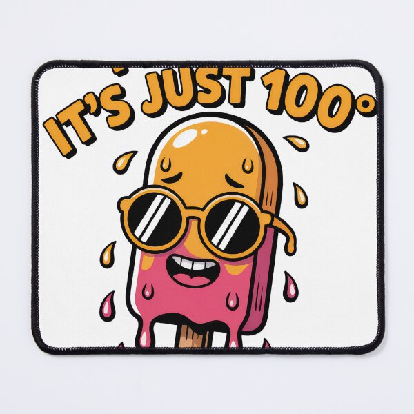 Item preview, Funny Summer Ice Cream – It’s Just 100° Melting Cartoon Design designed and sold by JA World - Art & Design.