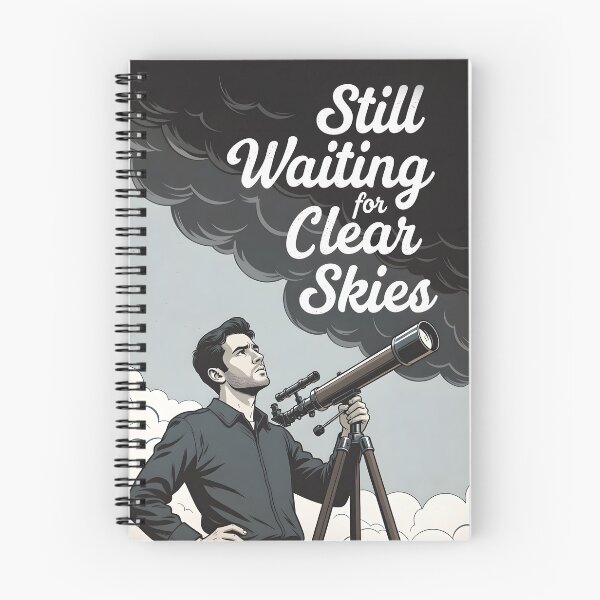 Item preview, Still Waiting for Clear Skies designed and sold by LunarVault.