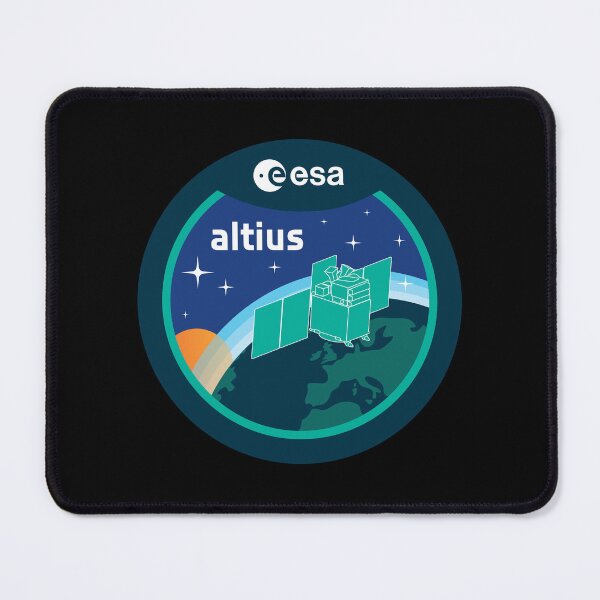 Item preview, ALTIUS ESA Mission Patch – Atmosphere Satellite Space Design designed and sold by MeetinSpace.