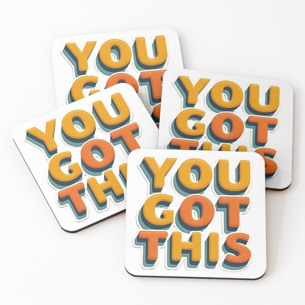Item preview, You Got This designed and sold by TheInkyLine.