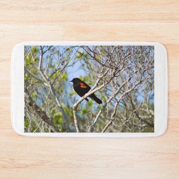 Item preview, Red-Winged Blackbird on Branch designed and sold by Cynthia48.