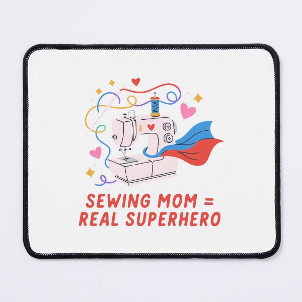 Item preview, Sewing Mom Real Superhero Mothers Day Sewing !!! designed and sold by AleksandraJac05.