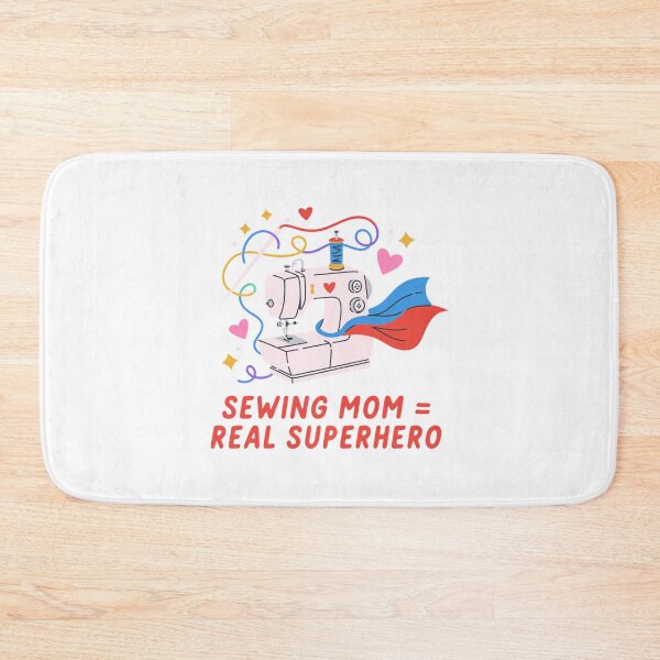 Item preview, Sewing Mom Real Superhero Mothers Day Sewing !!! designed and sold by AleksandraJac05.