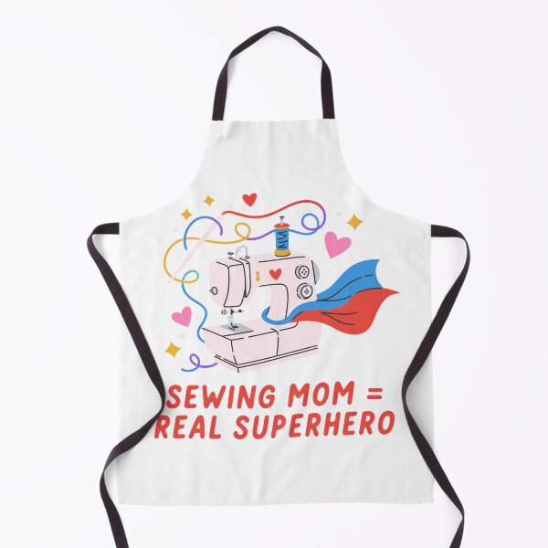 Item preview, Sewing Mom Real Superhero Mothers Day Sewing !!! designed and sold by AleksandraJac05.