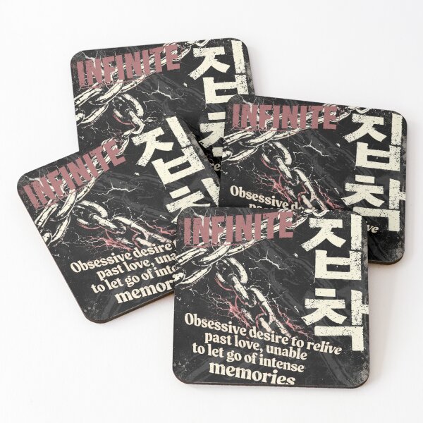 Item preview, Infinite Obsessive Desire Memories Kpop Grunge Aesthetic Fanart Design designed and sold by CaroKPOP.
