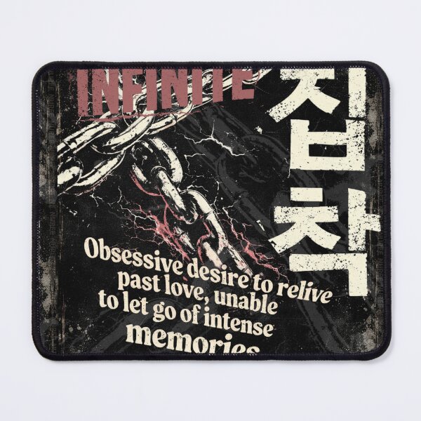 Item preview, Infinite Obsessive Desire Memories Kpop Grunge Aesthetic Fanart Design designed and sold by CaroKPOP.