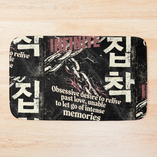 Item preview, Infinite Obsessive Desire Memories Kpop Grunge Aesthetic Fanart Design designed and sold by CaroKPOP.