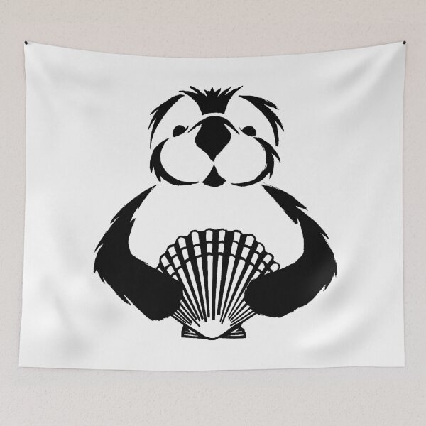 Item preview, Sea Otter & Clam designed and sold by KitayamaDesigns.