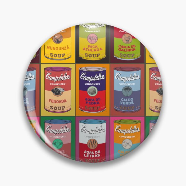 Item preview, Retro Pop Art Food Shirt – Brazilian Can Soup Colorful Graphic Design designed and sold by Groenendijk.
