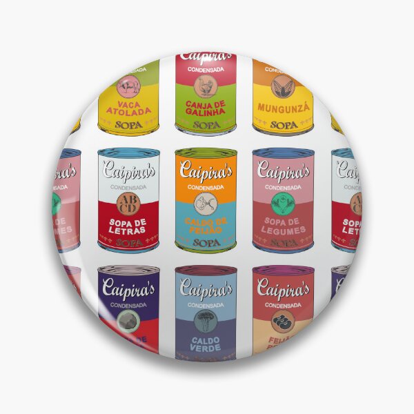 Item preview, Brazil Culture – Traditional Brazilian Foods in Retro Pop Art Style designed and sold by Groenendijk.