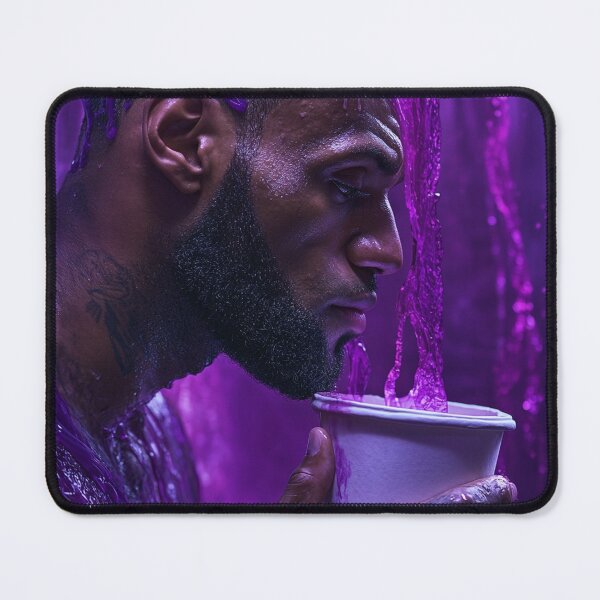 Item preview, Lebron Purple Drink Cinematic Art designed and sold by WockWave.