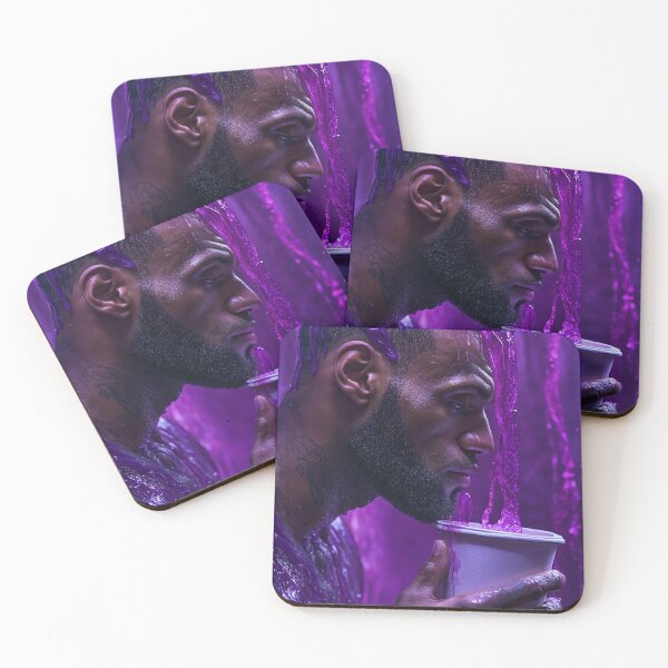 Item preview, Lebron Purple Drink Cinematic Art designed and sold by WockWave.