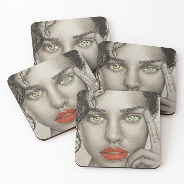 Item preview, Green eyes designed and sold by Artamoregallery.
