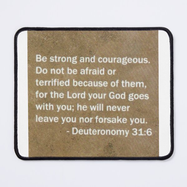 Item preview, Deuteronomy 31:6 designed and sold by di-Vera-Rosati.
