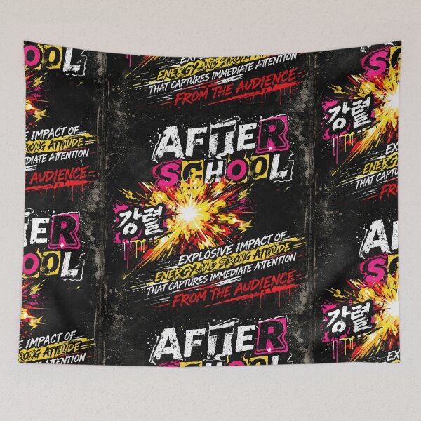 Item preview, After School Explosive Energy Kpop Grunge Aesthetic Fanart Design designed and sold by CaroKPOP.