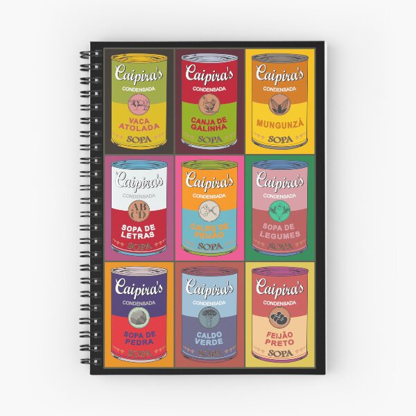 Item preview, Brazilian Pop Art Soups – Traditional Food in Colorful Graphic Design designed and sold by Groenendijk.