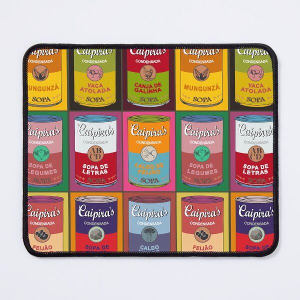 Item preview, Brazilian Pop Art Soups – Traditional Food in Colorful Graphic Design designed and sold by Groenendijk.