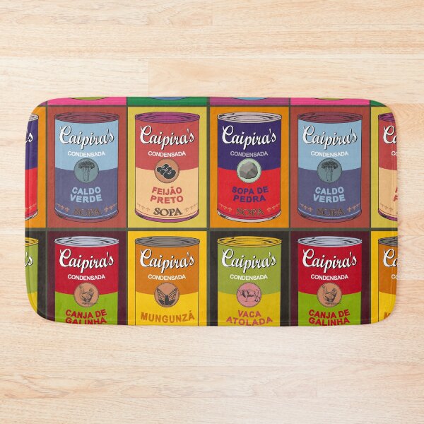 Item preview, Brazilian Pop Art Soups – Traditional Food in Colorful Graphic Design designed and sold by Groenendijk.