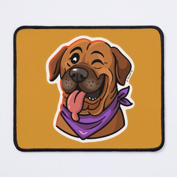Item preview, @torum.11 | Happy Dog Sticker – Cartoon Pet Character designed and sold by Torum.