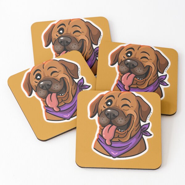 Item preview, @torum.11 | Happy Dog Sticker – Cartoon Pet Character designed and sold by Torum.