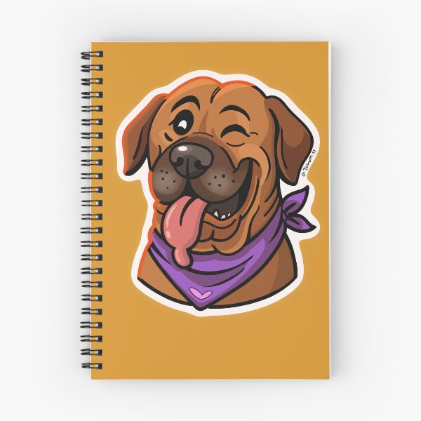 Item preview, @torum.11 | Happy Dog Sticker – Cartoon Pet Character designed and sold by Torum.