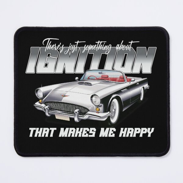 Item preview, There's just something about Ignition that makes me happy. Classic Car, Vintage Car designed and sold by BriAngelaBubbleDesigns.