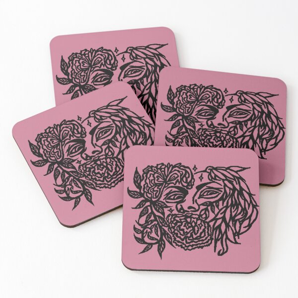 Item preview, Floral Woman With A Majestic Bird Design designed and sold by CamilasPrints.