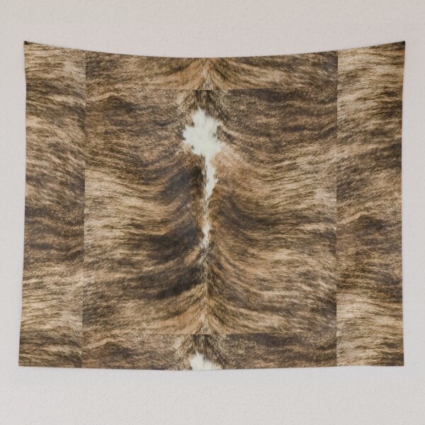 Item preview, Light Tan Spotted Brindle Cowhide designed and sold by LuxeHurricane.