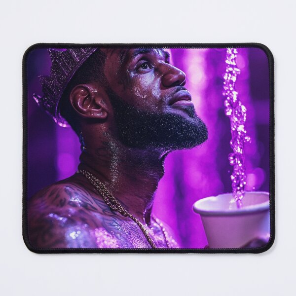 Item preview, Lebron Cinematic Purple Splash designed and sold by WockWave.