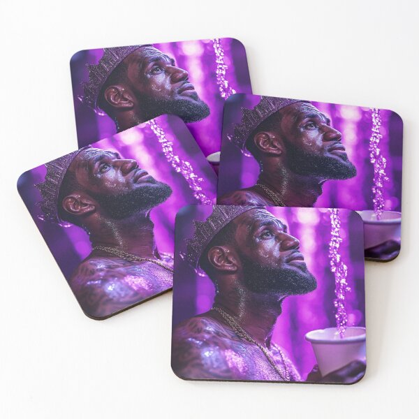 Item preview, Lebron Cinematic Purple Splash designed and sold by WockWave.