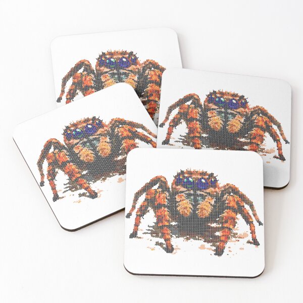 Item preview, Jumping Spider Pixels designed and sold by florback.